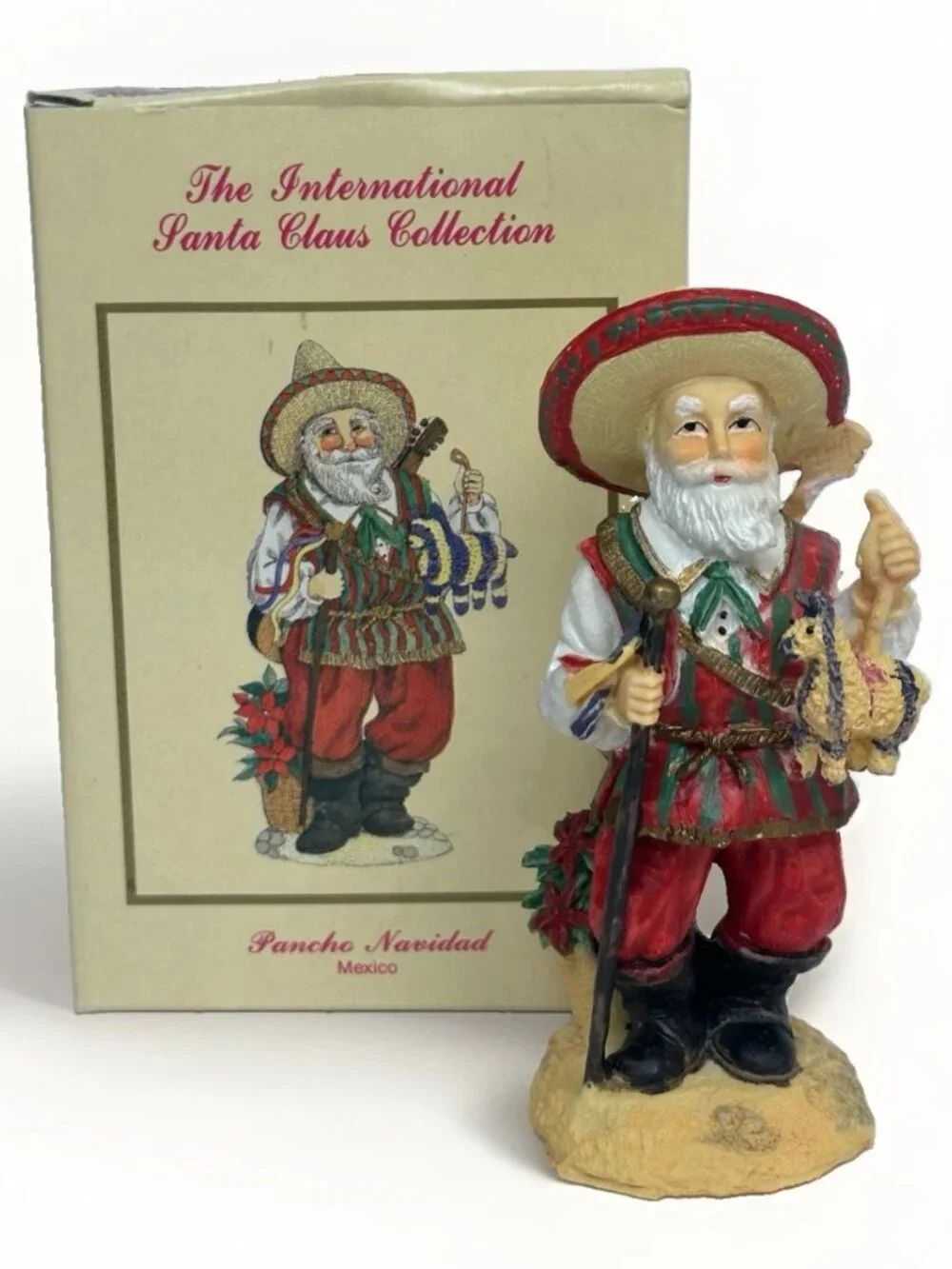 13 Vintage Collectible - The International Santa Claus Collection Figurines